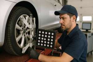 Wheel alignment service in Birmingham, AL